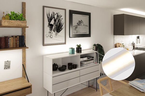 Paulmann 78861 SimpLED Full-Line COB, LED pásek 7W 3000K včetně trafa, 1,5m