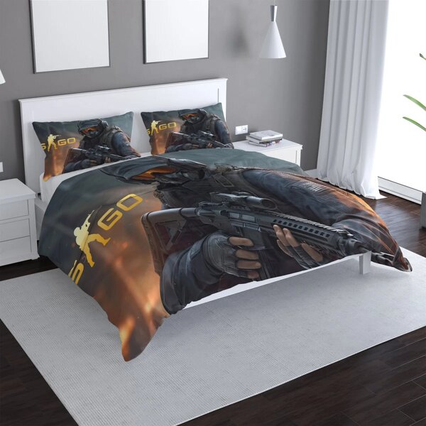 Sablio Povlečení CS:GO Voják 2 - 140x200 / 90x70