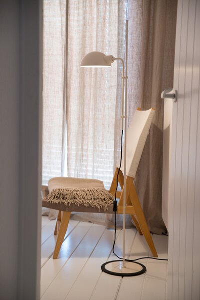 Marset A641-002 Funiculí, stojací lampa nadčasového designu, 1xE27, béžová RAL 9001, 135cm