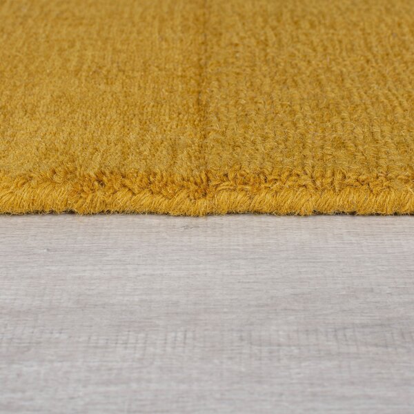 Flair Rugs, Kusový koberec Demi Check Ombre Yellow, 200x290, žlutá, ložnice
