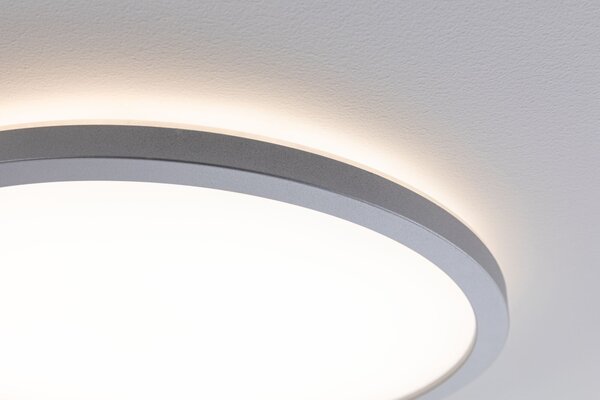 Paulmann 70990 Atria Shine, matně chromové stropní svítidlo s korónou, 11,2W LED 3000K, průměr 19cm