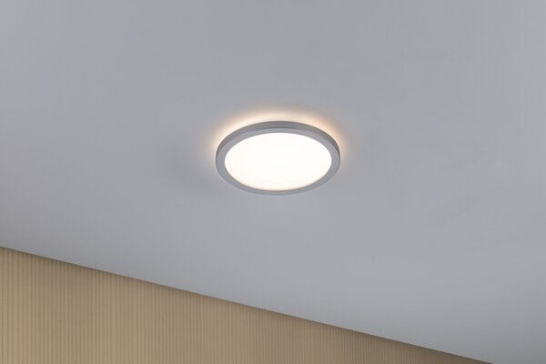 Paulmann 70990 Atria Shine, matně chromové stropní svítidlo s korónou, 11,2W LED 3000K, průměr 19cm
