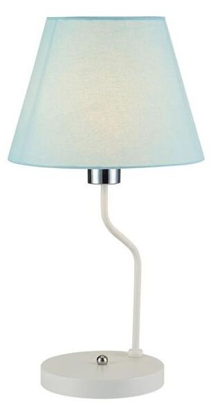 Candellux Modrá stolní lampa York Ledea pro žárovku E14 50501099