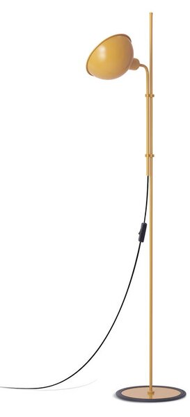 Marset A641-445 Funiculí, stojací lampa nadčasového designu, 1xE27, žlutá RAL 0756070, 135cm
