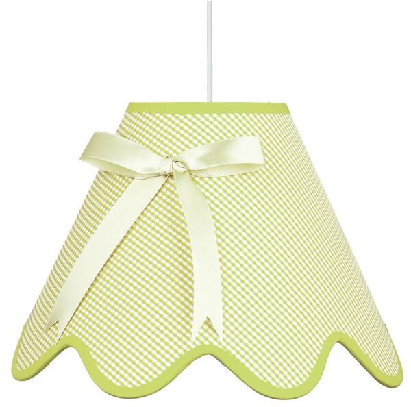 Candellux Zelený závěsný lustr Lola pro žárovku E27 31-14566