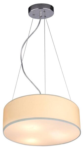 Béžový závěsný lustr Kioto pro žárovku 3x E27 - Candellux - LED lustry a svítidla > Lustry