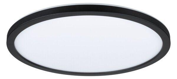 Paulmann 70998 Atria Shine, černé stropní svítidlo s korónou, 16W LED 3000K, průměr 29,3cm