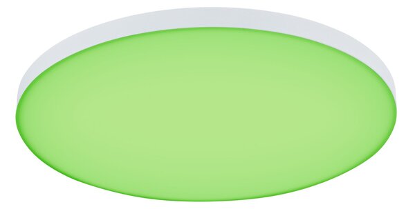 Paulmann 79897 Velora, subtilní stropní LED panel bez rámečku RGBW, ZigBee, 22W LED 3000K, průměr 40cm