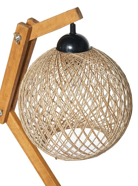 ASIR Stolní lampička BEEHIVE krémová hnědá