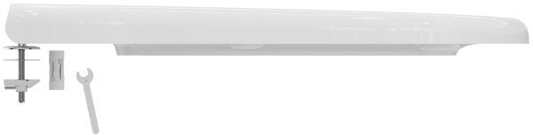 Ideal Standard T352901 - Záchodové prkénko SoftClose TESI bílá