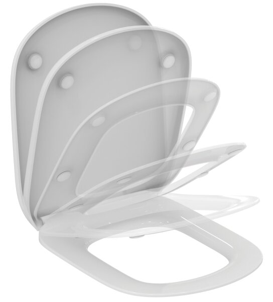 Ideal Standard T352901 - Záchodové prkénko SoftClose TESI bílá