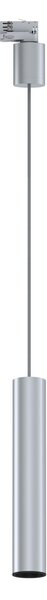 Paulmann 95397 ProRail3 Artemons, stříbrné závěsné svítidlo, 1x10W GU10, výška 38cm
