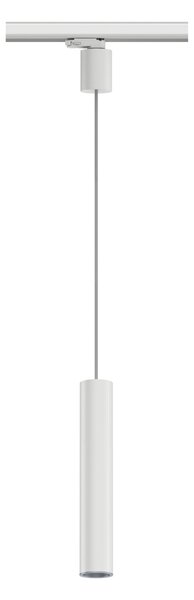 Paulmann 95398 ProRail3 Artemons, bílé závěsné svítidlo, 1x10W GU10, výška 38cm