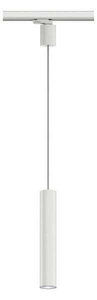 Paulmann 95398 ProRail3 Artemons, bílé závěsné svítidlo, 1x10W GU10, výška 38cm