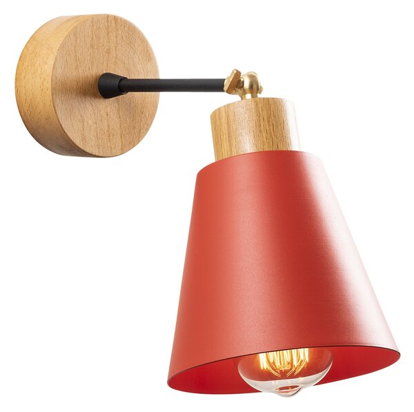ASIR Nástěnná lampa MANAVGAT červená