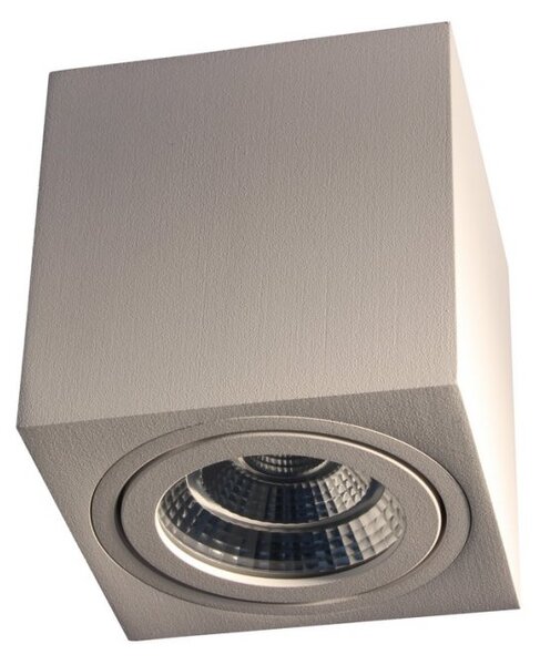 LED2 1160131 Box, bílé stropní čtvercové bodové svítidlo, 6W LED 3000K, 9x9x9,5cm