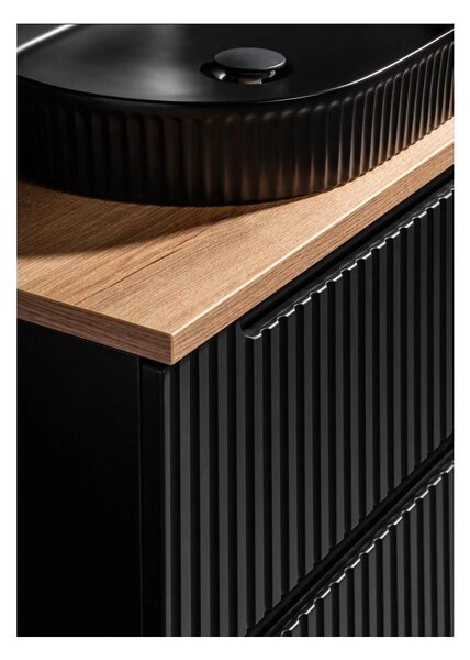 Comad Umyvadlová skříňka Nova Black D2 82-60-2S černá