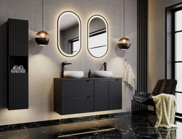 Comad Umyvadlová skříňka Nova Black D2 81-20-1D černá