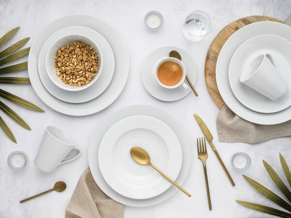 KOMBINOVANÁ SOUPRAVA, 42dílné, porcelán Creatable - Online Only nádobí, Online Only