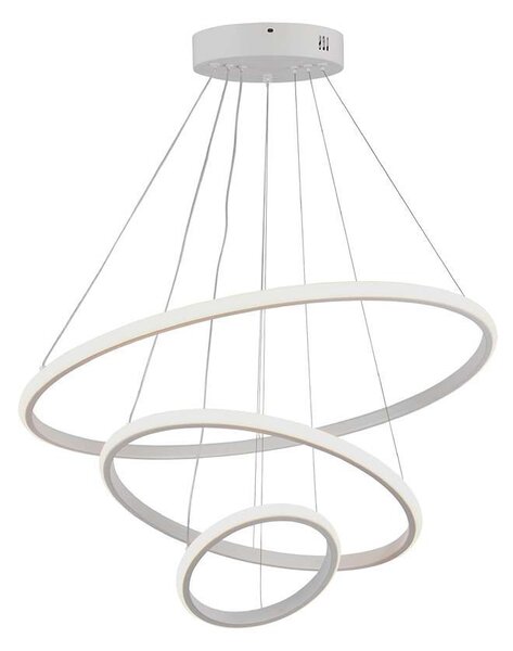 LED Solution Bílé závěsné LED svítidlo kulaté 60cm 32W 8018