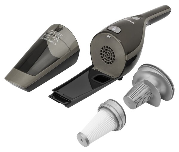Sencor - Tyčový vysavač 2v1 110W/21,6V 2000 mAh šedá
