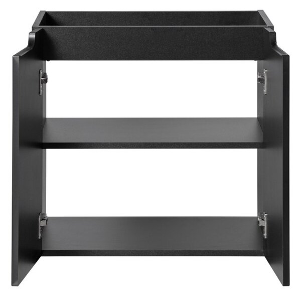 Comad Závěsná skříňka Nova Black II s deskou 60 cm černá