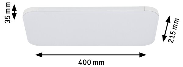Paulmann 95370 Campo, LED panel pro Urail system, 15,5W LED 3000K stmívatelná, bílá, délka 40cm