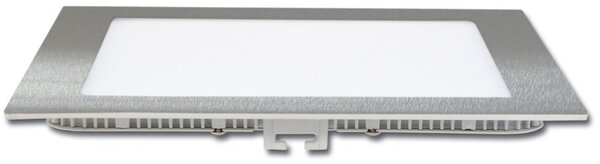 Ecolite Stříbrný vestavný LED panel hranatý 300 x 300mm 25W Barva světla: Denní bílá LED-WSQ-25W/41/CHR