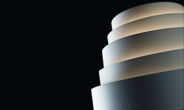 Quadrifoglio Group Babel, bílá stojací lampa na trojnožce, 3x23W E27, výška 180cm