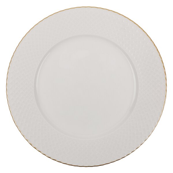 ASIR Porcelánová jídelní souprava 24 ks RICE GOLD bílá zlatá