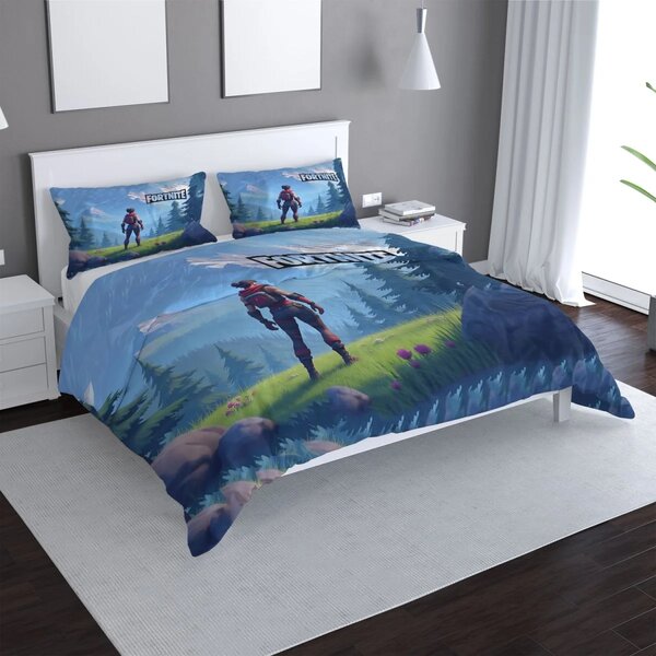 Sablio Povlečení FORTNITE Horská krajina - 140x200 / 90x70