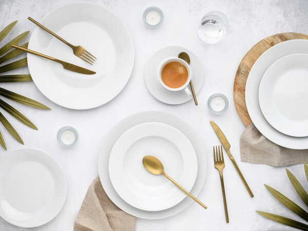 KOMBINOVANÁ SOUPRAVA, 30dílné, porcelán Creatable - Online Only nádobí, Online Only
