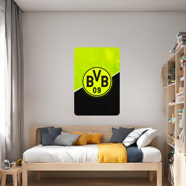 Textilní samolepka na zeď "Borussia Dortmund"