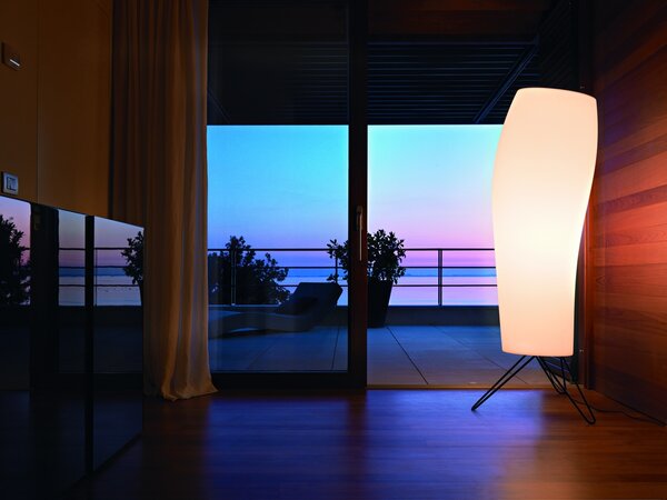 Quadrifoglio Group Warm, designová stojací lampa se stmívačem, 1x40W, výška 160cm