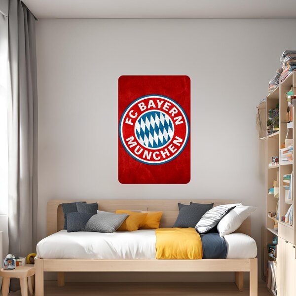 Textilní samolepka na zeď "FC Bayern Mnichov"