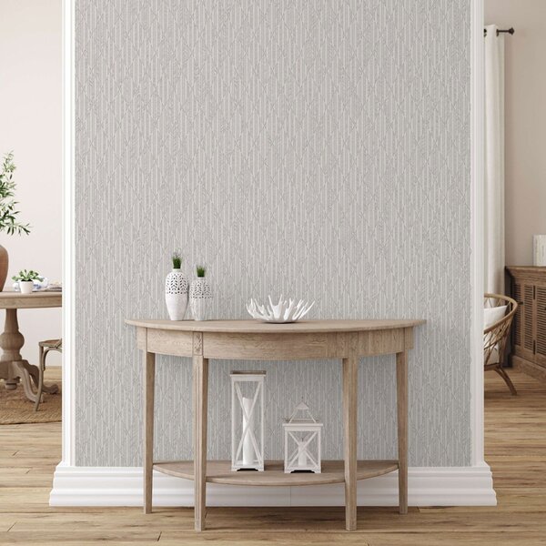 Geometrická vliesová tapeta na zeď, krémová, imitace látky, 23205-1, Omega, AdaWall