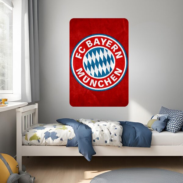 Textilní samolepka na zeď "FC Bayern Mnichov"