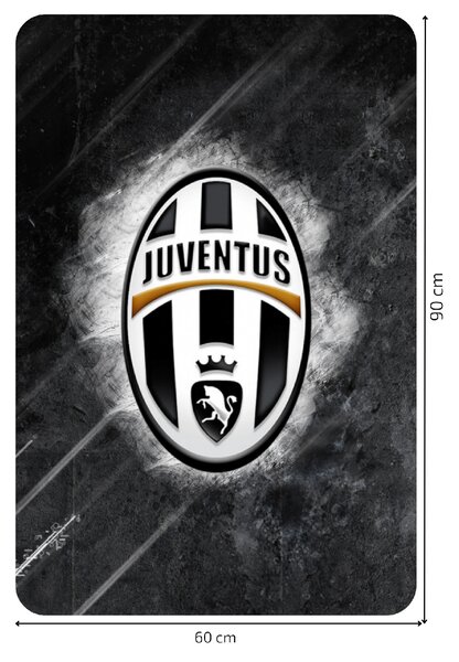 Textilní samolepka na zeď "Juventus FC"