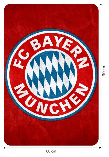 Textilní samolepka na zeď "FC Bayern Mnichov"