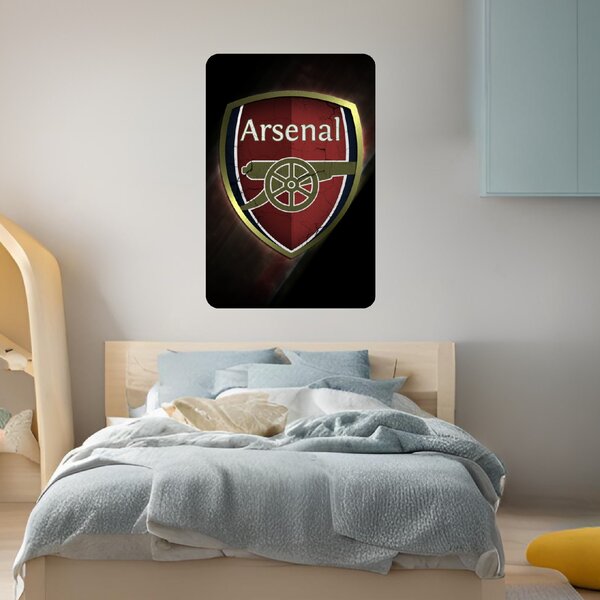 Textilní samolepka na zeď "Arsenal FC"