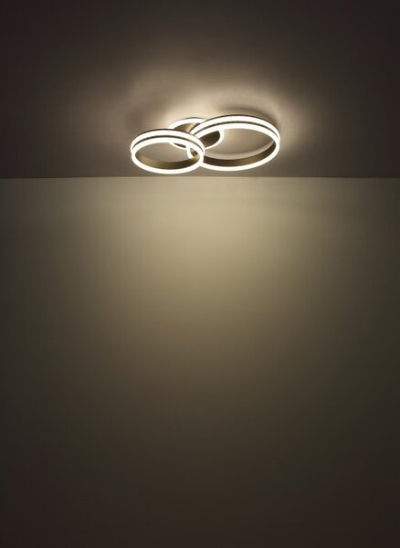 Globo GLB67314-50 LED přisazené stropní svítidlo GROUNI | 50W integrovaný LED zdroj | 2600lm | 2700-6000K