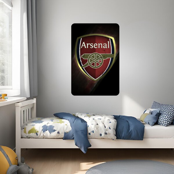 Textilní samolepka na zeď "Arsenal FC"