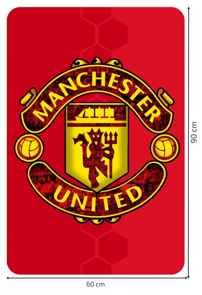 Textilní samolepka na zeď "Manchester United FC"