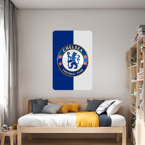 Textilní samolepka na zeď "Chelsea FC"