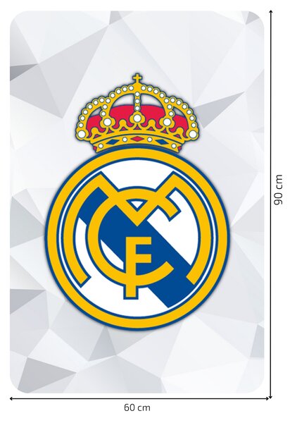 Textilní samolepka na zeď "Real Madrid CF"