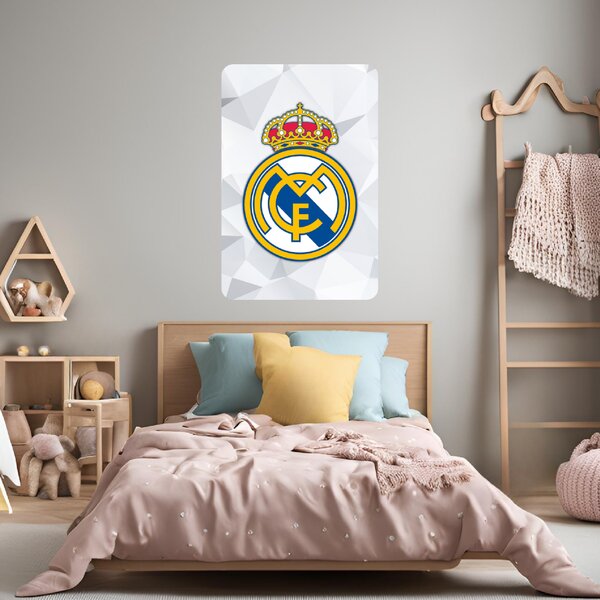 Textilní samolepka na zeď "Real Madrid CF"