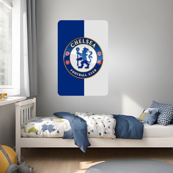 Textilní samolepka na zeď "Chelsea FC"