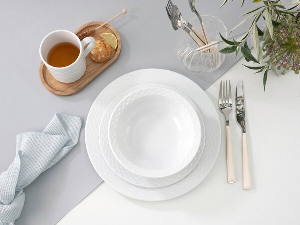 KOMBINOVANÁ SOUPRAVA, 16dílné, porcelán Creatable - Online Only nádobí, Online Only