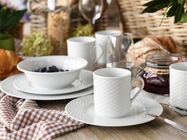 KOMBINOVANÁ SOUPRAVA, 16dílné, porcelán Creatable - Online Only nádobí, Online Only