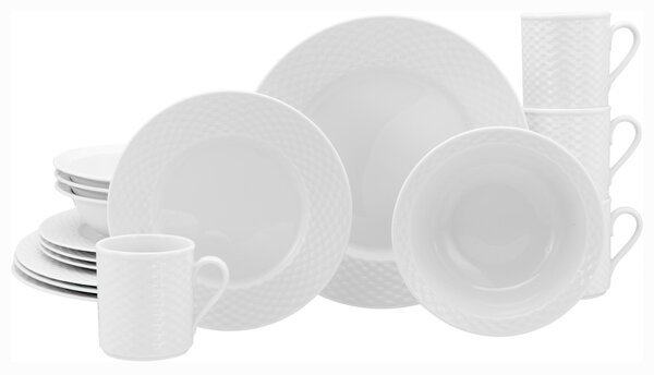 KOMBINOVANÁ SOUPRAVA, 16dílné, porcelán Creatable - Online Only nádobí, Online Only